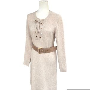 NEW Ann Taylor Wool Dress Sweater Knitted